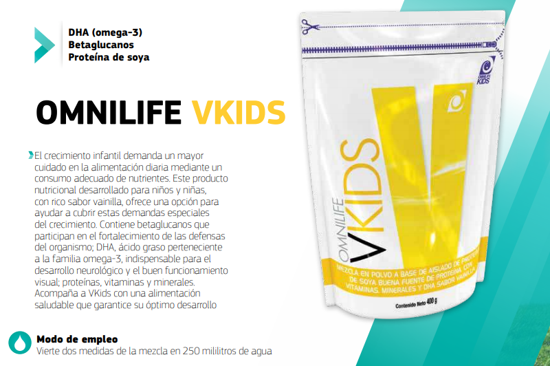 OMNILIFE VKIDS La mejor nutrición malteada para bebes y niños como donde comprar online por internet delivery