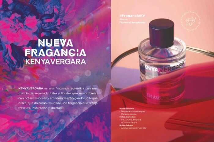 FRAGANCIA KENYA VERGARA Perfume para mujeres Tienda online como donde comprar por internet delivery
